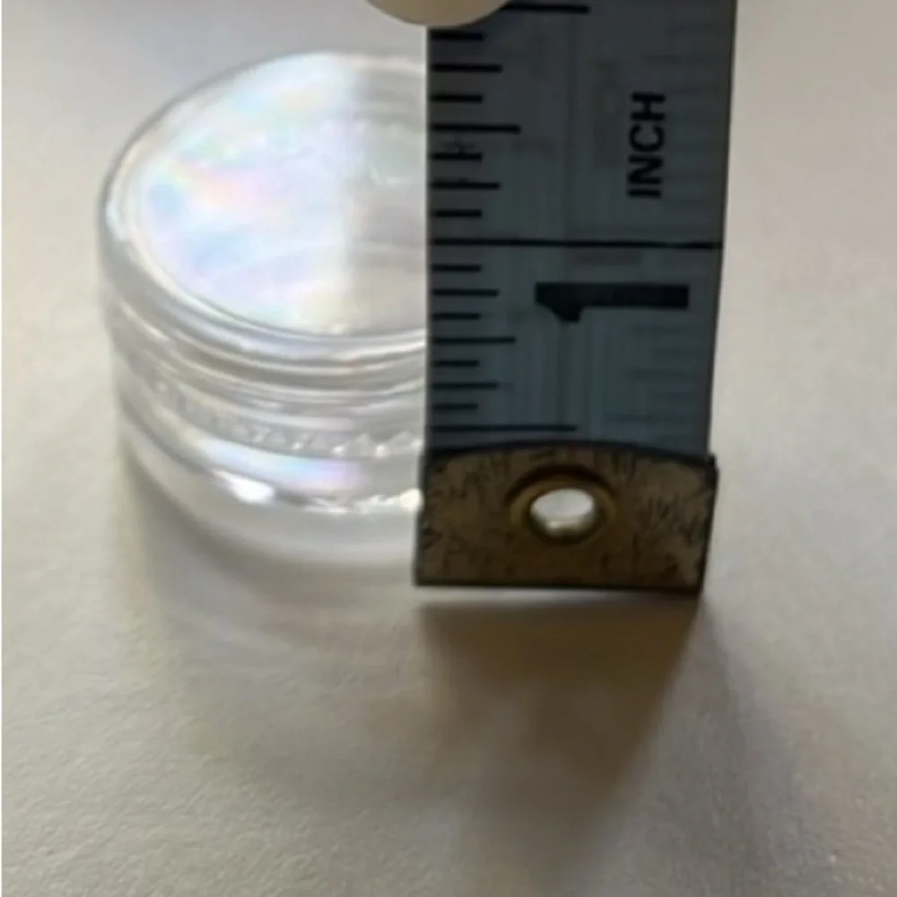 41 3 gram/3ml Round Clear Containers